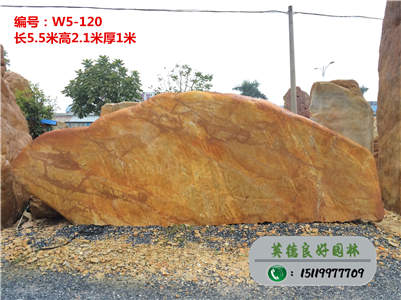 天然黄蜡石价格、黄蜡石基地直销W5-120(已售)