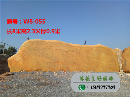 广东黄蜡石价格W8-055